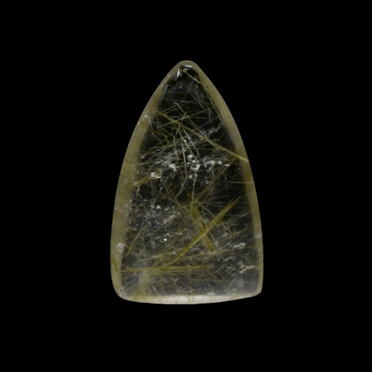 13.44 Ct. Cabochon Rutilated Quartz from India