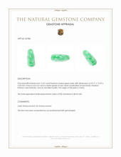 13.26 Ct. Jade from China Appraisal