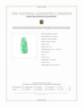 13.26 Ct. Green Jade from China Scan Report