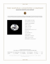 0.39 Ct. Rainbow Moonstone from Ceylon (Sri Lanka) Scan Report