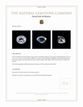 0.46 Ct. Moonstone from Ceylon (Sri Lanka) Appraisal