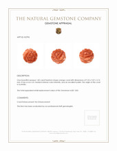 1.85 Ct. Coral from Australia Appraisal