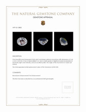 0.48 Ct. Moonstone from Ceylon (Sri Lanka) Appraisal