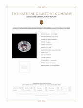 0.48 Ct. Rainbow Moonstone from Ceylon (Sri Lanka) Scan Report