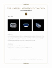 0.56 Ct. Moonstone from Ceylon (Sri Lanka) Appraisal