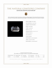 0.46 Ct. Rainbow Moonstone from Ceylon (Sri Lanka) Scan Report