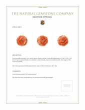 1.81 Ct. Coral from Australia Appraisal