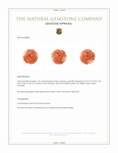 1.64 Ct. Coral from Australia Appraisal