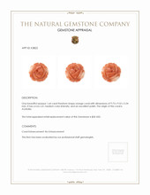 1.64 Ct. Coral from Australia Appraisal