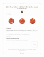 1.80 Ct. Coral from Australia Appraisal