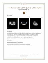 0.30 Ct. Moonstone from Ceylon (Sri Lanka) Appraisal