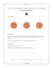 9.36 Ct. Coral from Australia Appraisal