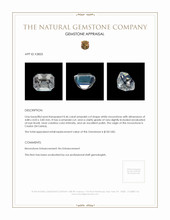 0.46 Ct. Moonstone from Ceylon (Sri Lanka) Appraisal