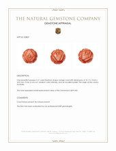 2.31 Ct. Coral from Australia Appraisal