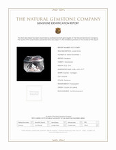 0.45 Ct. Rainbow Moonstone from Ceylon (Sri Lanka) Scan Report
