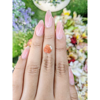 2.08 Ct. Coral from Australia Life Style