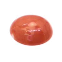 6.52 Ct. Cabochon Coral from Italy Video