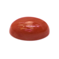 6.63 Ct. Cabochon Coral from Italy Video