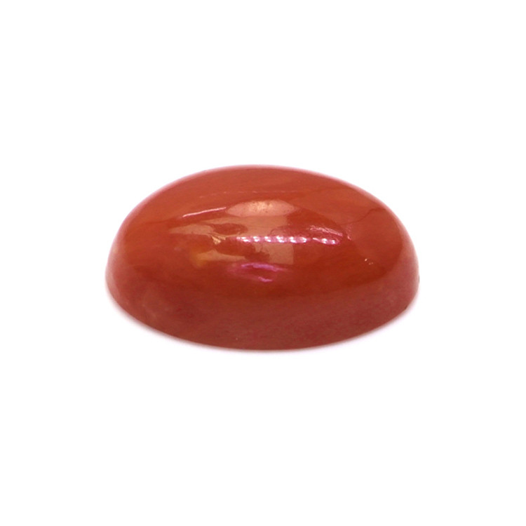 6.63 Ct. Cabochon Coral from Italy