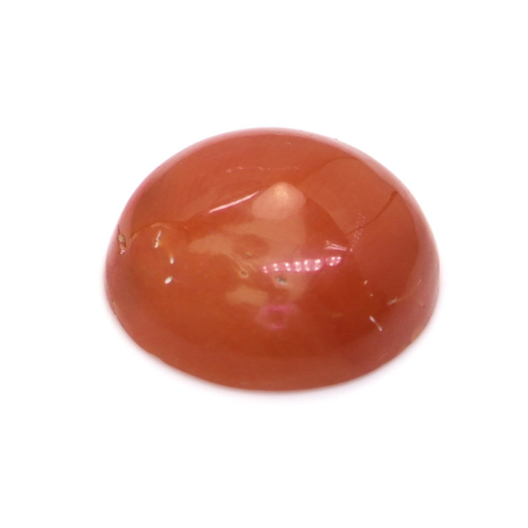 7.51 Ct. Cabochon Coral from Italy