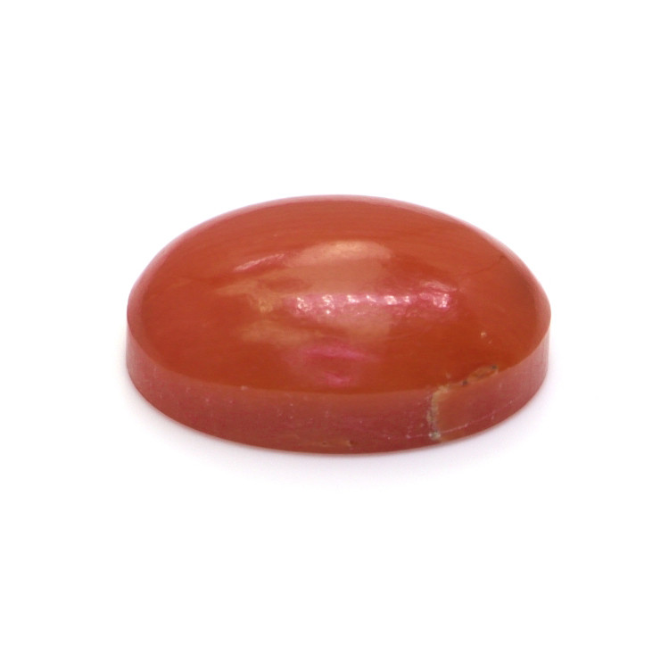 7.56 Ct. Cabochon Coral from Italy