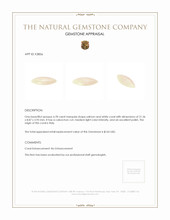 4.78 Ct. Cabochon Coral from Italy Appraisal