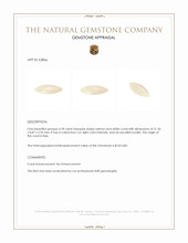 4.78 Ct. Cabochon Coral from Italy Appraisal