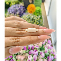 4.78 Ct. Cabochon Coral from Italy Life Style