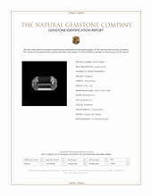 0.41 Ct. Rainbow Moonstone from Ceylon (Sri Lanka) Scan Report