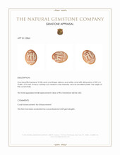 10.58 Ct. Coral from Italy Appraisal