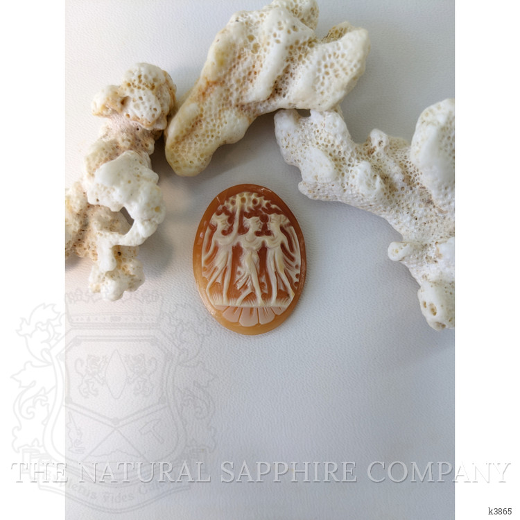 10.58 Ct. Coral from Italy