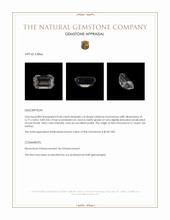 0.44 Ct. Rainbow Moonstone from Ceylon (Sri Lanka) Appraisal