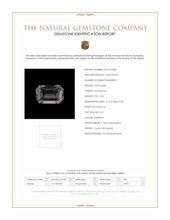 0.44 Ct. Moonstone from Ceylon (Sri Lanka) Scan Report