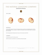 10.93 Ct. Coral from Italy Appraisal