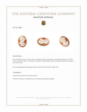 10.82 Ct. Coral from Italy Appraisal