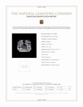 0.33 Ct. Rainbow Moonstone from Ceylon (Sri Lanka) Scan Report