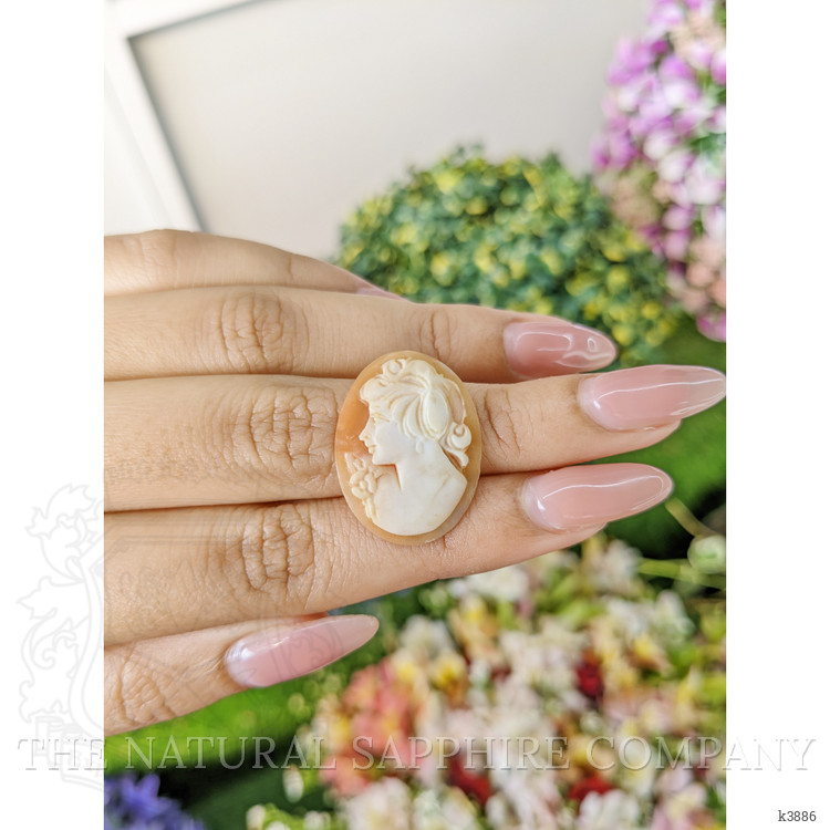 7.49 Ct. Coral from Italy