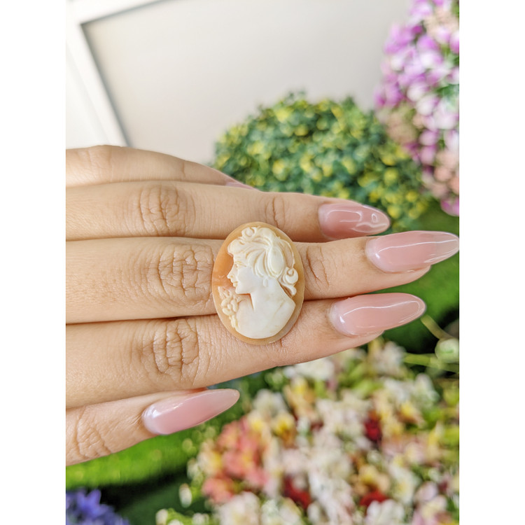 7.49 Ct. Coral from Italy