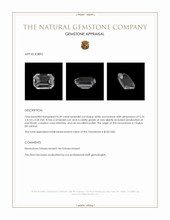 0.49 Ct. Moonstone from Ceylon (Sri Lanka) Appraisal