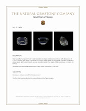 0.47 Ct. Moonstone from Ceylon (Sri Lanka) Appraisal