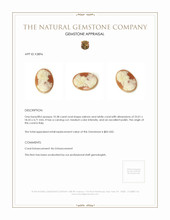 10.38 Ct. Coral from Italy Appraisal