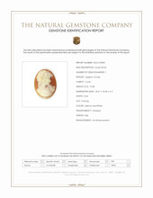10.38 Ct. Salmon and White Coral from Italy Scan Report