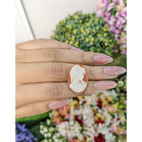 11.07 Ct. Coral from Italy Life Style