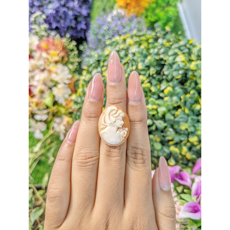 9.00 Ct. Coral from Italy