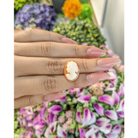 6.54 Ct. Coral from Italy Life Style