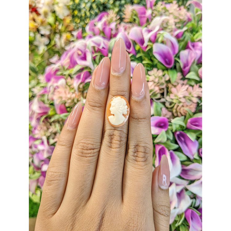 6.54 Ct. Coral from Italy