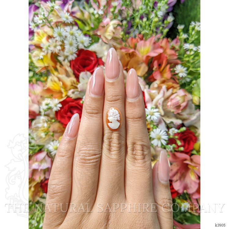 2.57 Ct. Coral from Italy