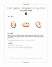 2.39 Ct. Coral from Italy Appraisal