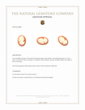 2.38 Ct. Coral from Italy Appraisal