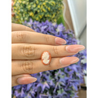 2.38 Ct. Coral from Italy Life Style